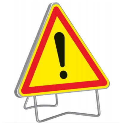 Panneau de chantier AK14 DANGER