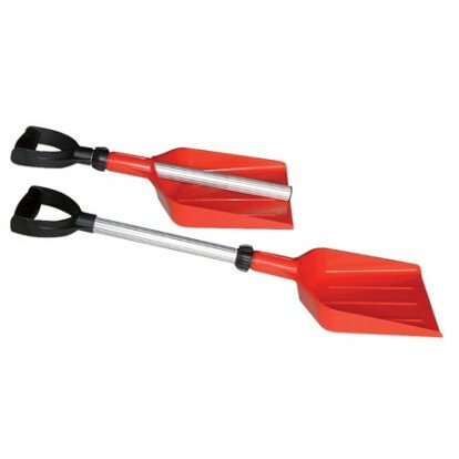 Pelle rétractable à l'unité