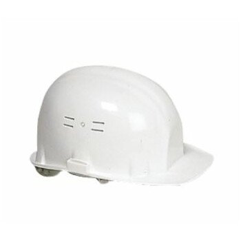 Casque de chantier blanc