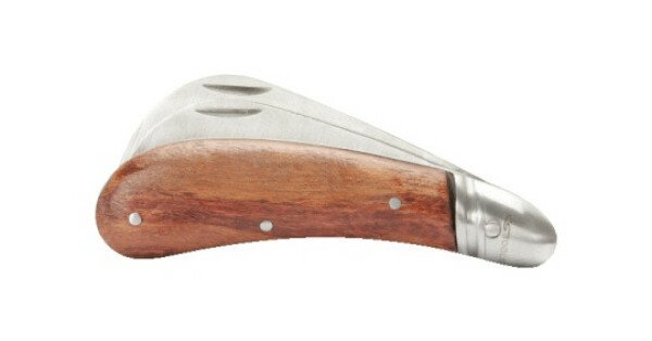 KS Tools 907.2186 Couteau Électricien Pro – 1 Lame Serpette + 1 Lame Droite Pliantes