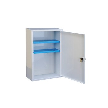 Petite armoire à pharmacie blanche vide