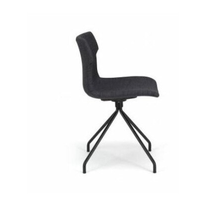 Chaise Bali gris anthracite