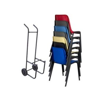 Petit chariot pour chaises coque