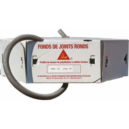 Fond de joint cylindrique