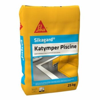 Enduit d'étanchéité SIKAGARD Katymper Piscine 25KG