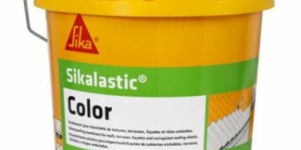 Revêtement souple imperméable toitures SikaLastic Color blanc