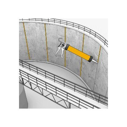 Mastic élastique Sikaflex Tank N 20 x 600 ml