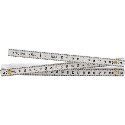 Mètre pliant en fibre de verre 2ML