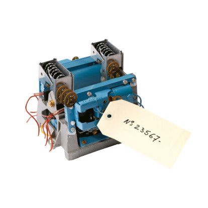 Etiquette américaine à fil 100x51 beige