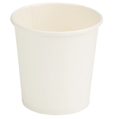 Gobelet blanc carton recyclé