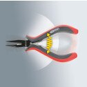Pince électronique bec long - droit - 160mm
