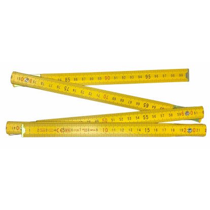 Mesure pliante bois 1ml
