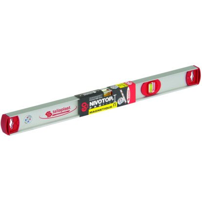 Niveau ''NIVOTOP'' aluminium PROFIL I Magnétique 200CM