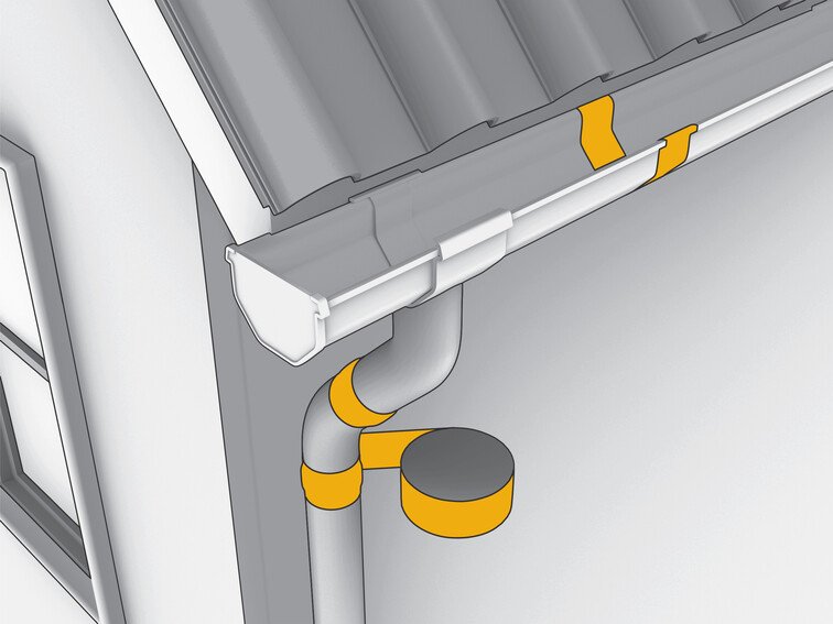 Bande d'étanchéité Sika MultiSeal gris 10m-150mm