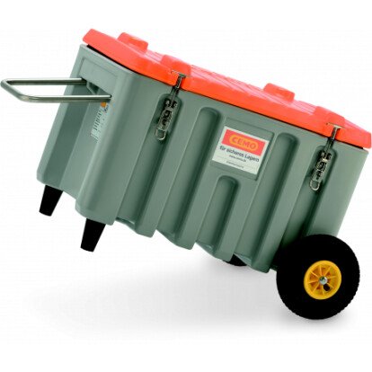 Box de chantier mobile en polyéthylène CEMBOX 150 Tout-terrain