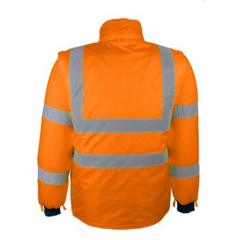 Parka matelassée 4 en 1 PIAMO orange