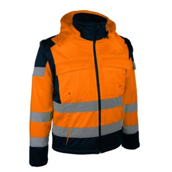 Veste Softshell 2 en 1 Hivi orange fluo