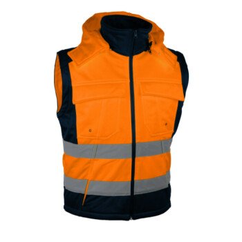 Veste Softshell 2 en 1 Hivi orange fluo