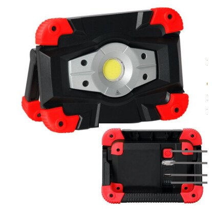 Projecteur portable de chantier à LED sur batterie