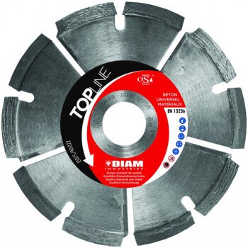 Disque diamant Topline DJA pour joints durs et tendres Ø 125 x 22,23 mm