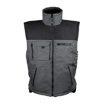 Gilet polyester Ripstop doublure polaire