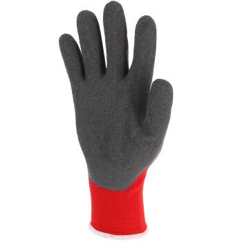 Gants latex support polyamide dos aéré