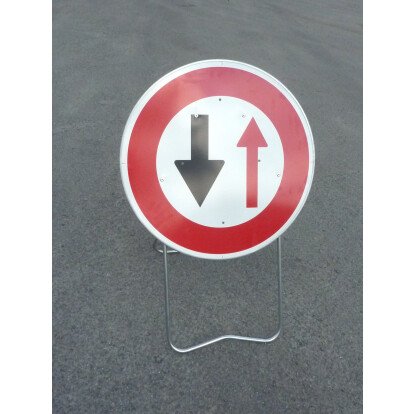 Panneau de chantier B15 PRIORITE CIRCULATION