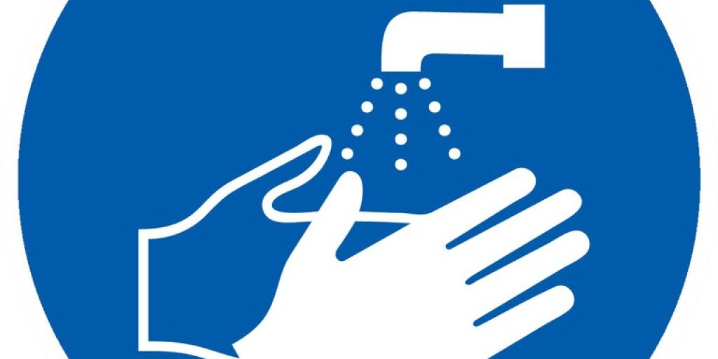 Panneau "lavage des mains obligatoire"