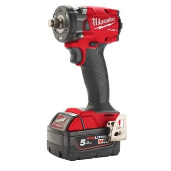 Milwaukee M18FMTIW2F12-502X Boulonneuse à Choc ½ 18V Batteries