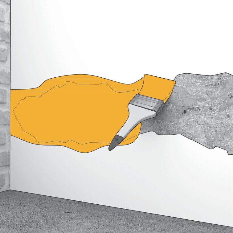 Sika Imper Mur, Resine pour traitement des murs humides, anti