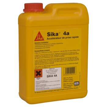 Accélérateur de prise rapide pour ciment SIKA 4A