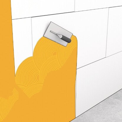 Mortier-colle ThermoCoat-1/3 gris 25KG