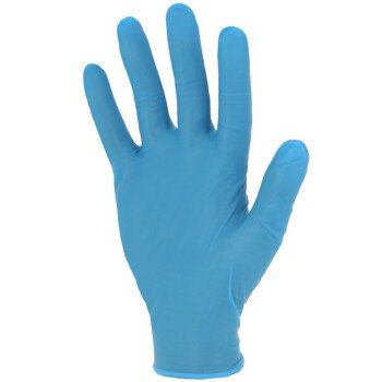 Boite de 100 gants nitrile bleu