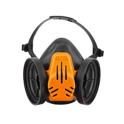 Masque a gaz / vapeur en caoutchouc 2 filtres