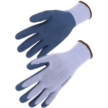 Gants polyester paume enduite latex jauge 10