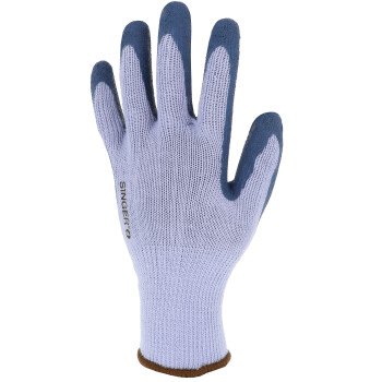 Gants polyester paume enduite latex jauge 10