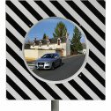 Miroir routier conforme pour agglomérations