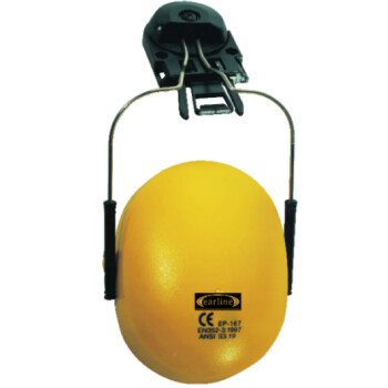 Coques anti-bruit 60750 avec adaptateur casque de chantier