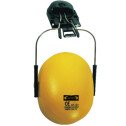 Coques anti-bruit 60750 avec adaptateur casque de chantier
