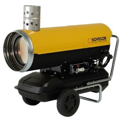 Chauffage air pulsé au fuel à combustion indirect