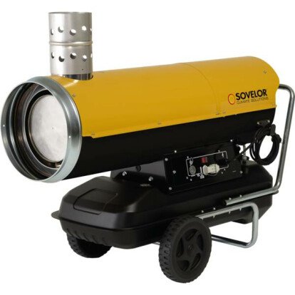 Chauffage air pulsé au fuel à combustion indirect