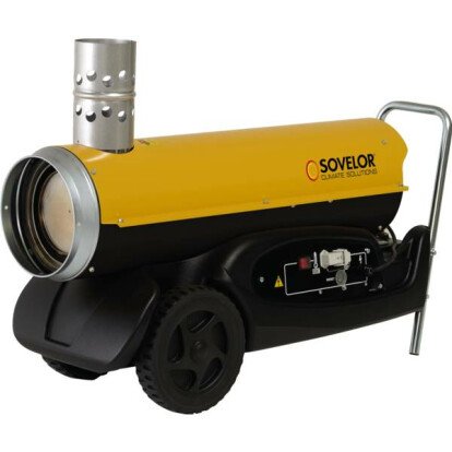 Chauffage air pulsé au fuel à combustion indirect