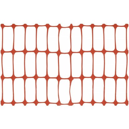 Filet / barrière de signalisation orange 1M X 50M