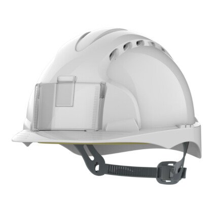 Casque EVO®2 Badge ventilé - serrage glissière - blanc
