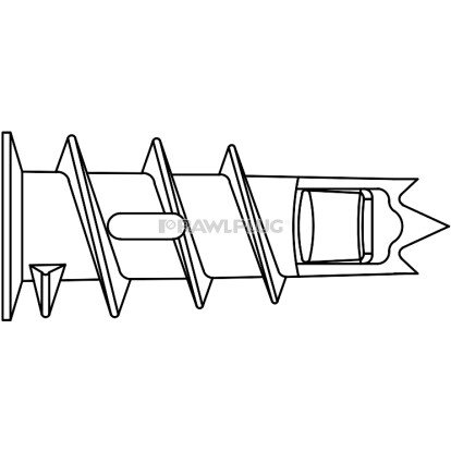 Cheville autoforeuse métallique DRA-02 pour plaque de platre - Boite de 100