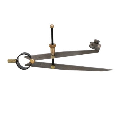 Compas à ressort porte crayon Acier pro WILLMART