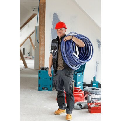 Pantalon bicolore multi-poches LMA ARGILE