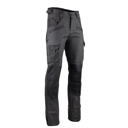 Pantalon bicolore multi-poches LMA ARGILE