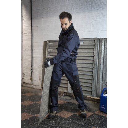 Pantalon bicolore multi-poches LMA CALAMINE