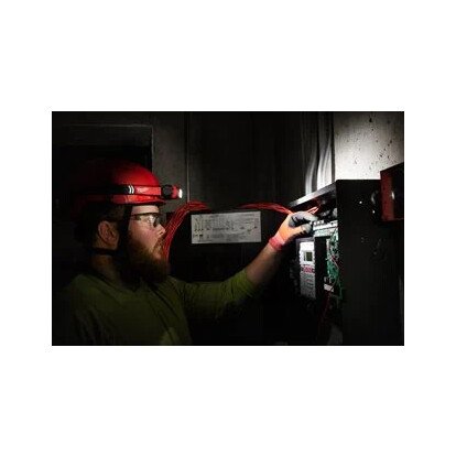 Lampe frontale rechargeable 600 LUMS- compatible caque-MILWAUKEE